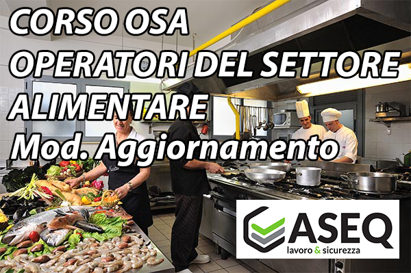 OPERATORE DEL SETTORE ALIMENTARE - MODULO AGGIORNAMENTO